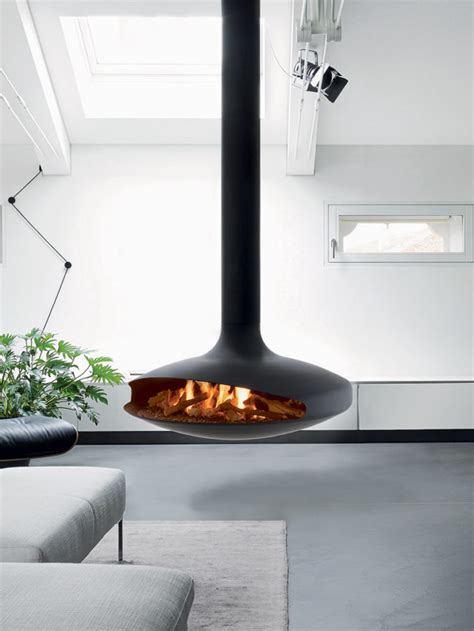 suspended fireplaces usa.